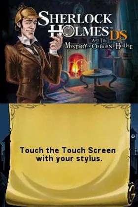 Sherlock Holmes and the Mystery of Osborne House (USA) (En,Fr,Es) screen shot title